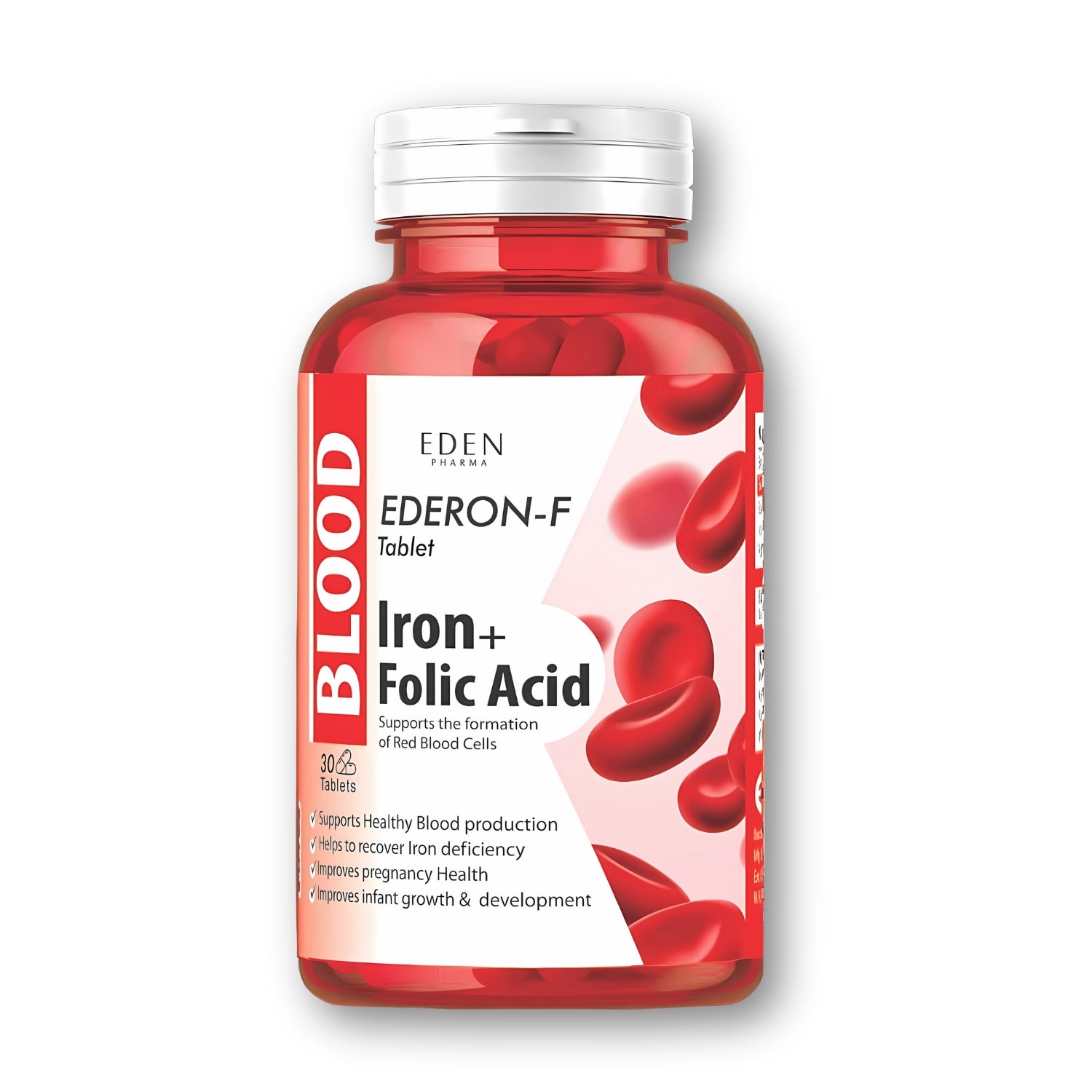 Ederon-F  Iron+ Folic Acid Formula for Energy & Blood Health