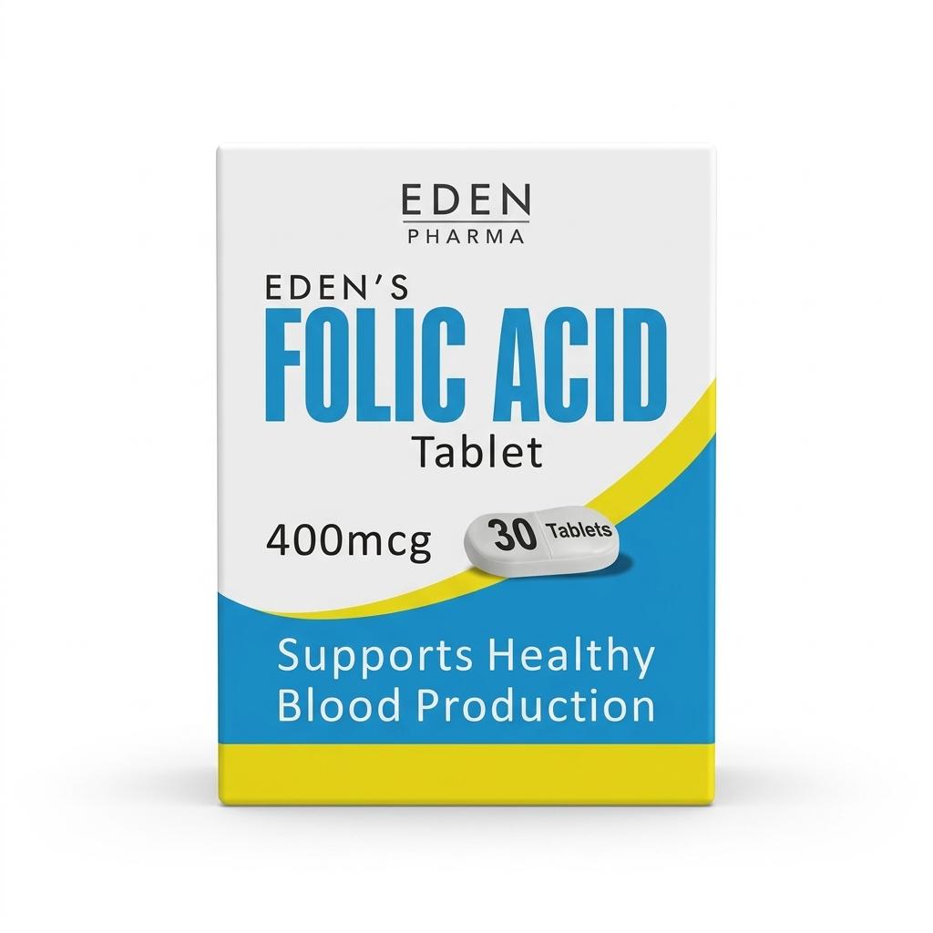 Eden's Folic acid Tablets